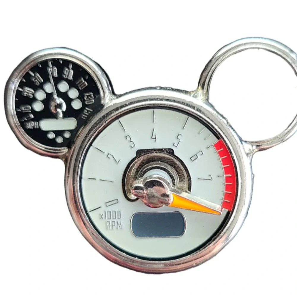 Disney Parks Pin Mouse Head Tachometer‎ Dashboard